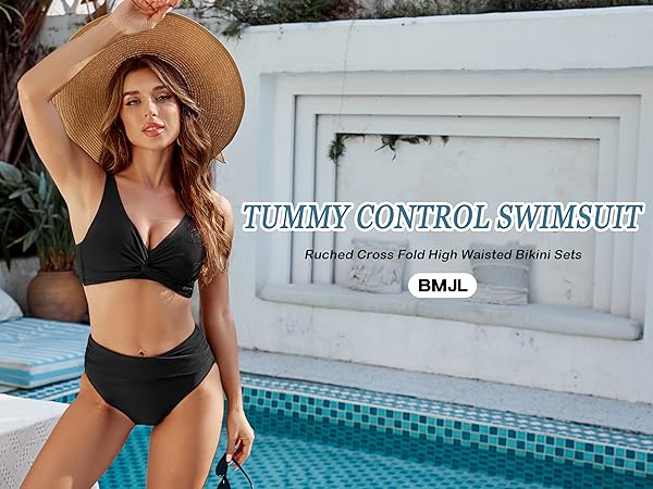 tummy control bathing suits for women