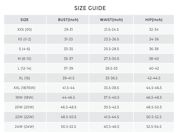 size guide