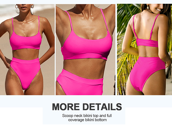 Hot Pink Swimsuits for Women