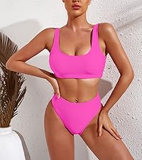 B09L833HBS High Waisted Bikini Sets