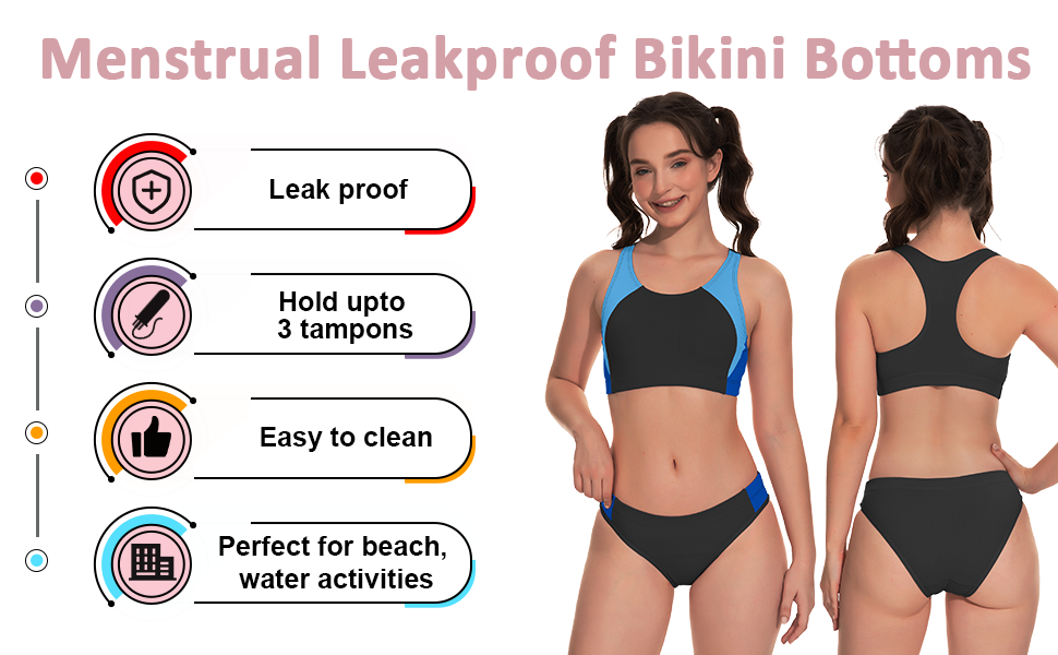 period swimwear for teens leakproof swimwear swimwear for periods teens period swimsuit bottoms 