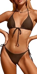 brown bikini 