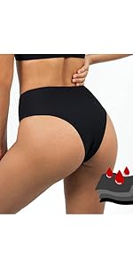 Period Thong Swimwear Bottoms