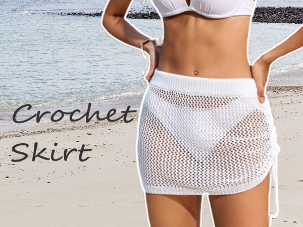 Crochet Cover Up Skirt 