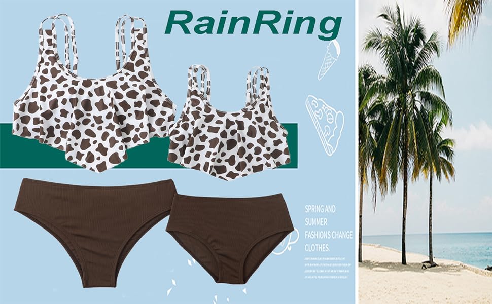 RainRing Mommy and Daughter Matching Swimsuits01