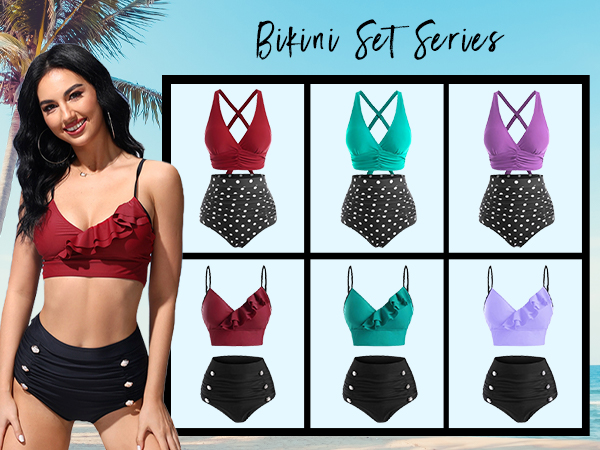 DRESSFO bikini sets 