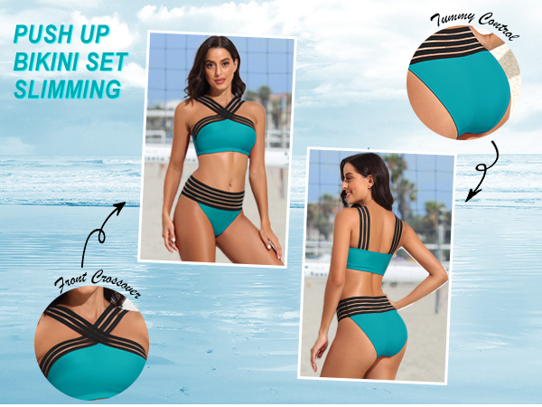 push up swimwear