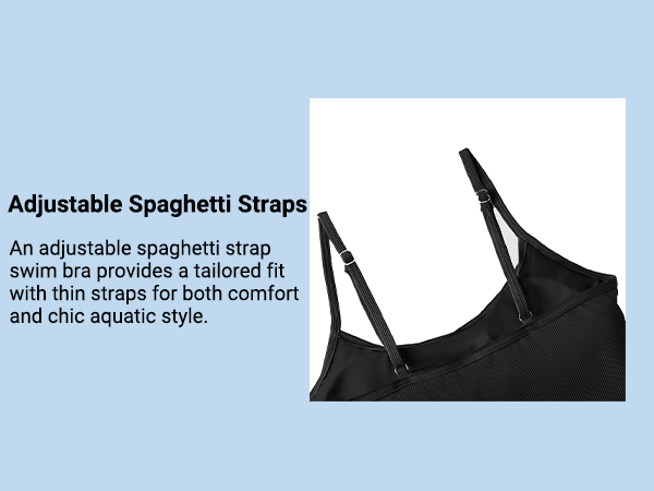 adjustable spaghetti straps