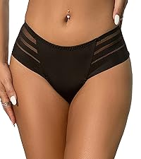 sexy black hi cut panties for women cotton crotch underwear for women sexy nikini bottoms