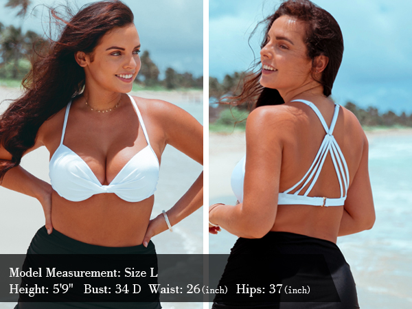 Underwire Push Up Bikini Top-07