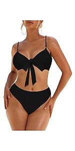 High Cut Tie Multi-Way Bikini