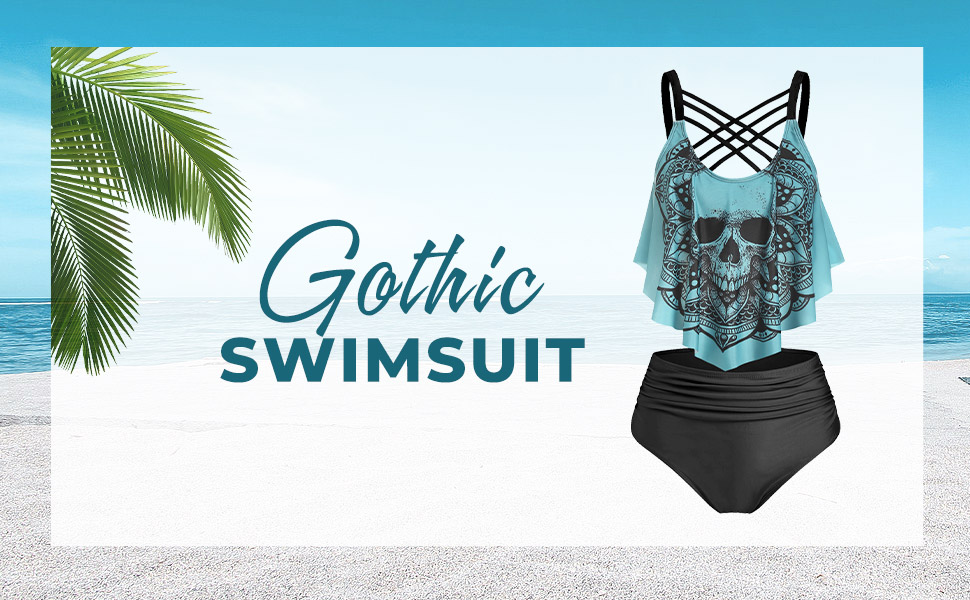 gothic swimsuit