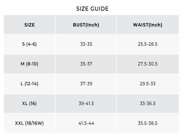 size guide