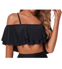 Off Shoulder Swim Top