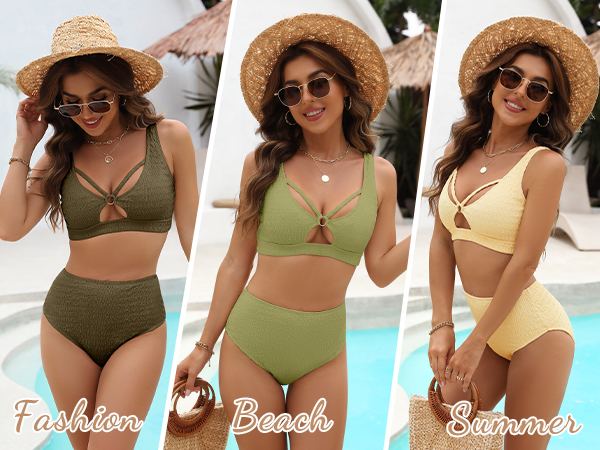 high cut bikini sets for women flattering swimsuits for women high cut bikini 2 piece summer sets