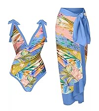 swimsuit with sarong set for women