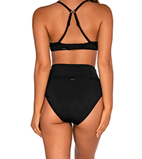 Hannah High Waist in Black.