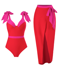 Bathing Suit Skirt Set Bathing Suit Sets For Women   Beach Outfits For Women Bathing Suit With Wrap