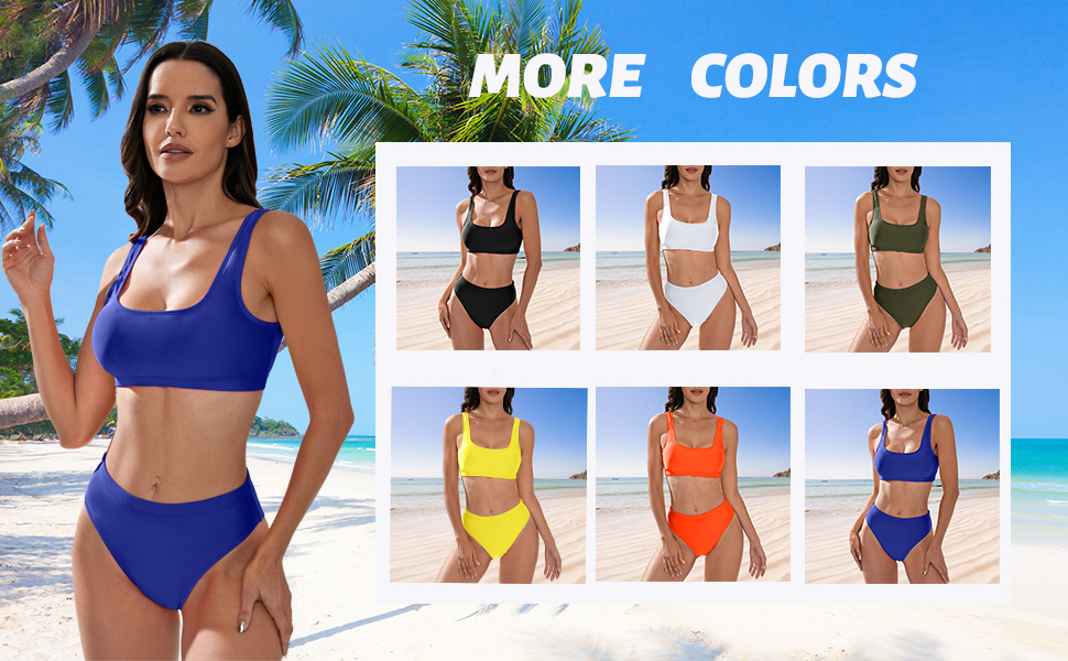 solid color bathing suit 