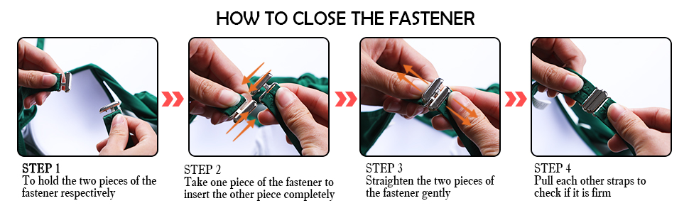 How To Close the Fastener