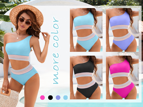 colorblock swimsuit women