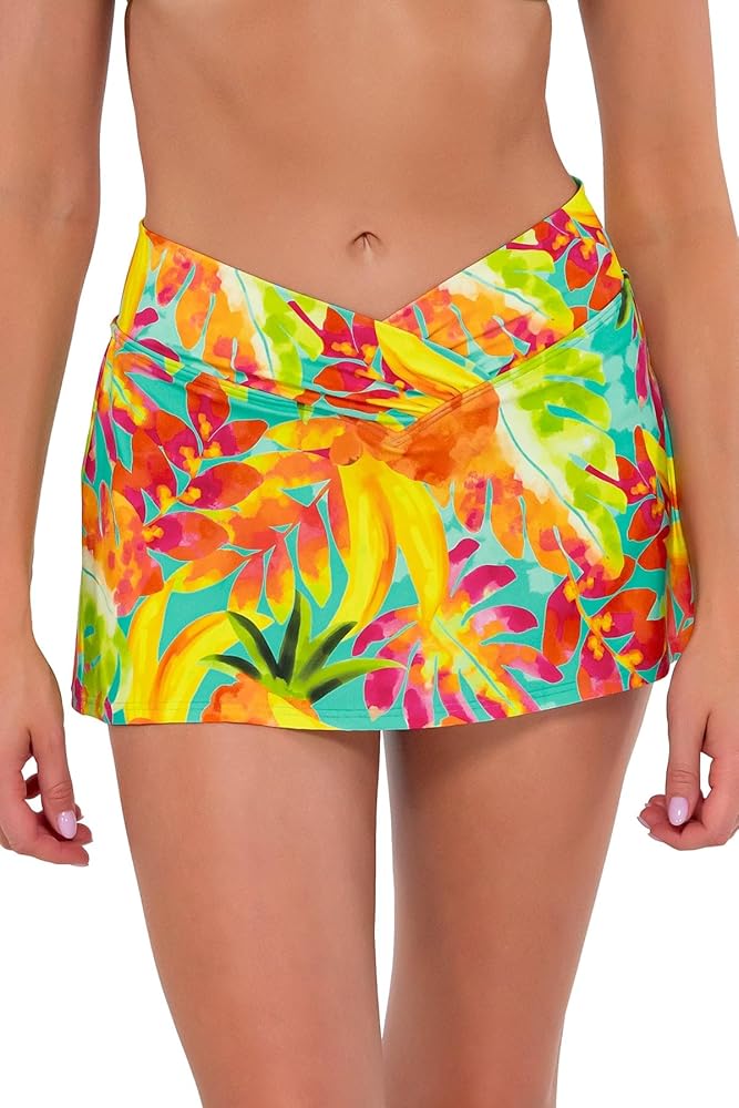 Sunsets Summer Lovin Swim Skirt Women's Swimsuit Skirted Bikini Bottom