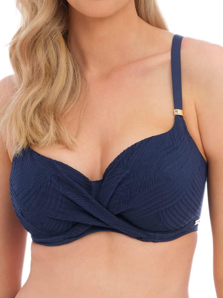 Fantasie Ottawa Wrap Full Cup Bikini Top 40DD, Ink