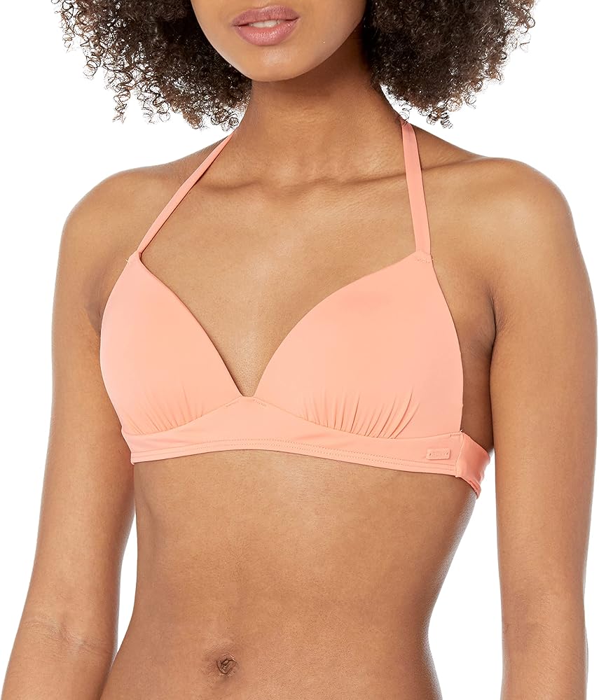 Roxy Women's Beach Classics Molded Triangle Bikini Top