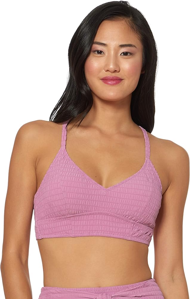 Jessica Simpson Women's Standard Mix & Match Solid Set Swimsuit Separates (Top & Bottom)