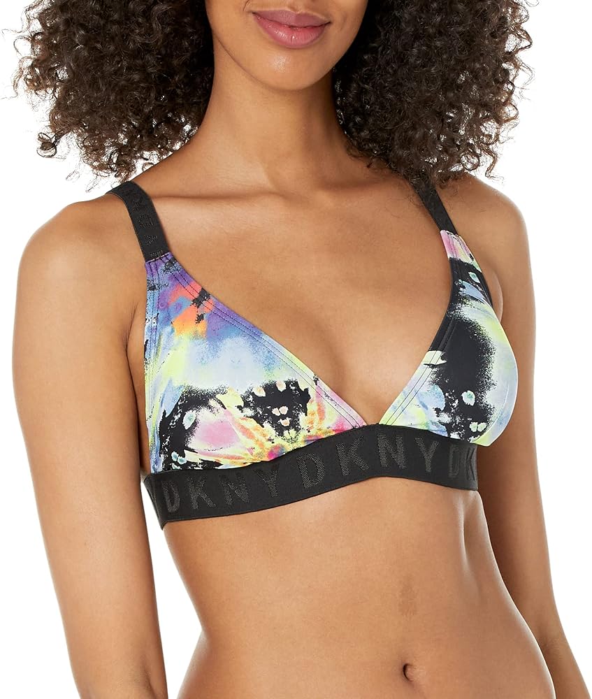 DKNY Women's Triangle Bikini Top