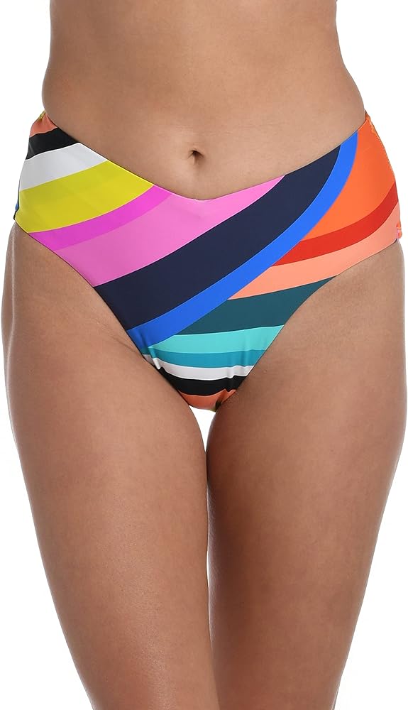 V-Front High Waist Bikini Swimsuit Bottom