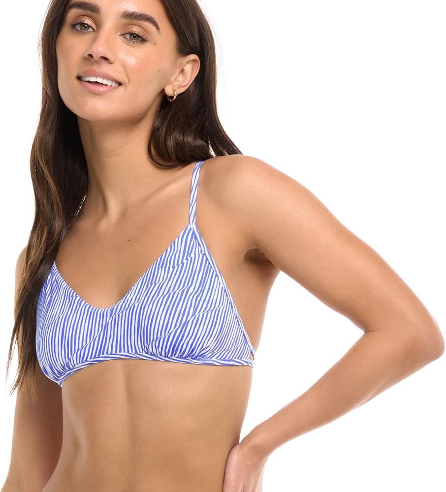 EIDON Women's Madison Fixed Triangle Bikini Top Swimsuit