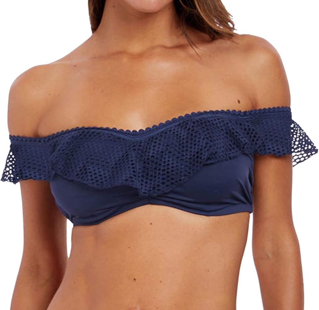 Fantasie Women's Standard Marseille Underwire Bardot Bandeau Bikini Top