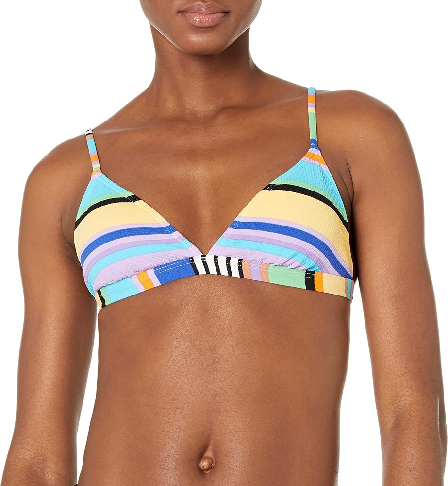 Roxy Women's Standard Color Jam Bikini Top