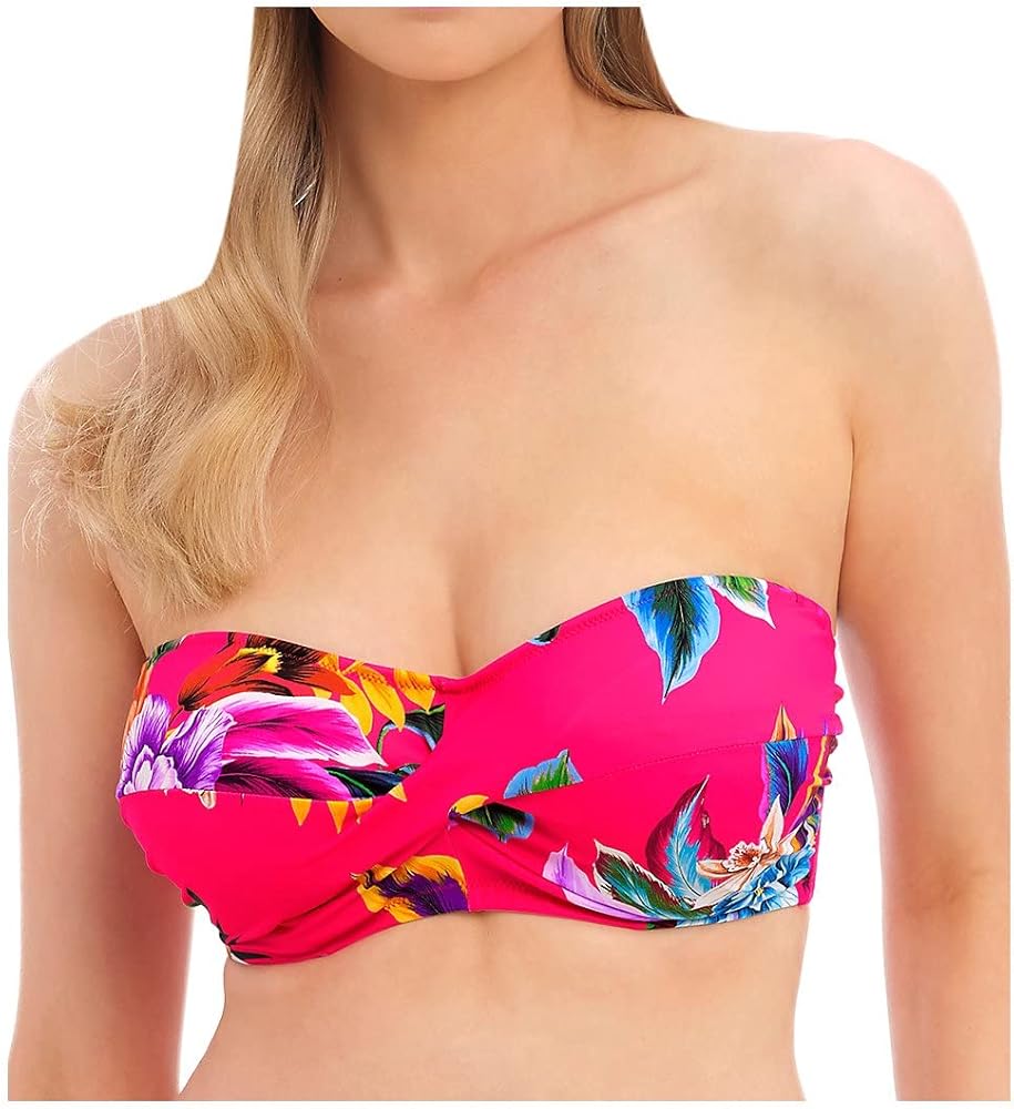 Fantasie Women's Standard Halkidiki Underwire Bandeau Bikini Top