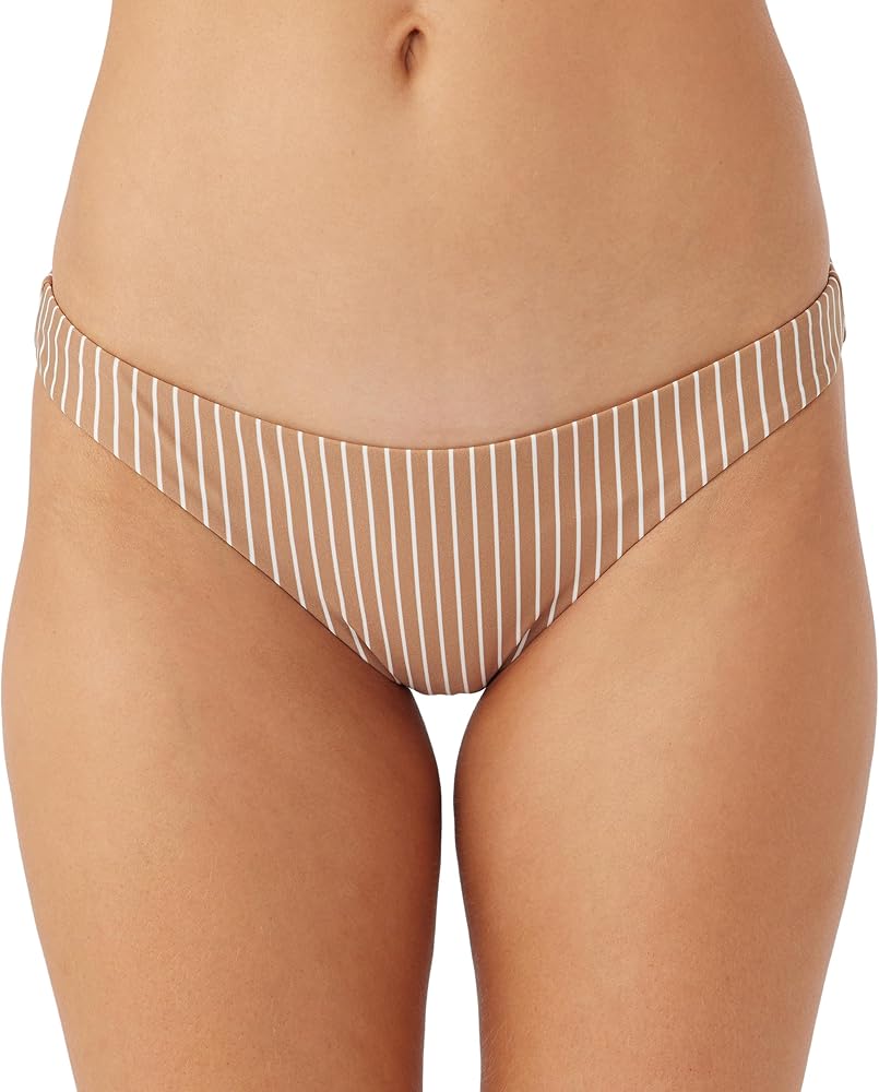 O'NEILL Women's Rockley Bikini Bottoms - Medium Coverage Women's Bathing Suit Bottom with Thin Side Strap