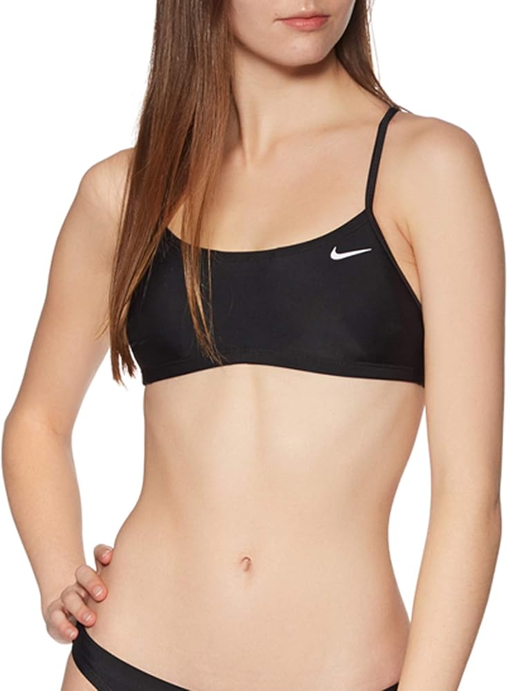 Nike Swim Essential Racerback Bikini Top X Large Black