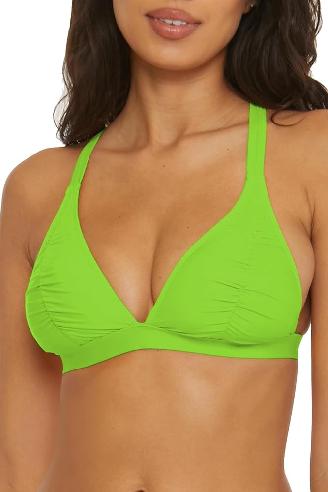 Liana - Women's Shirred Bikini Top, Shirred Cups, Sexy Swimwear Separates for Women