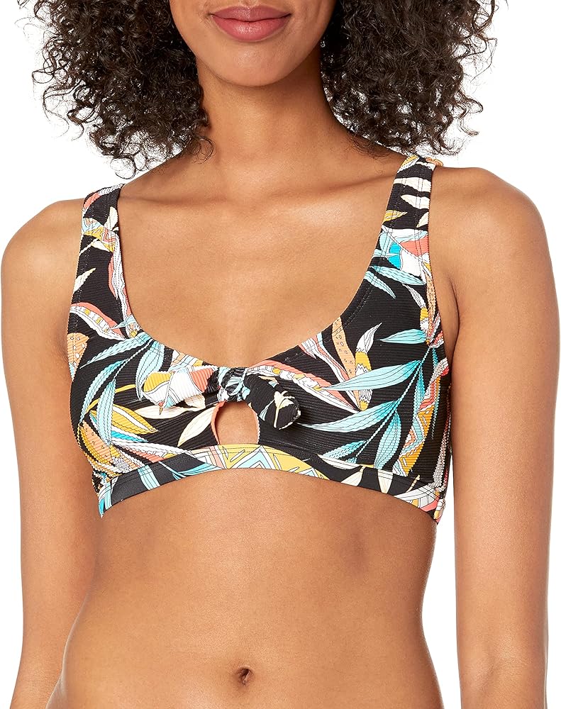 Body Glove Women's May Bikini Top Swimsuit with Peekaboo Front Bow Detail