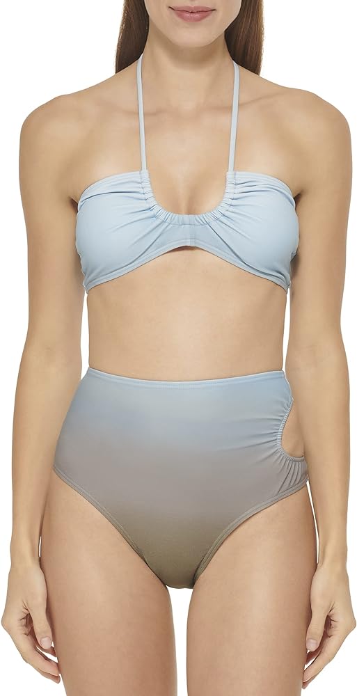 DKNY Women's Standard Bandeau Bikini Top