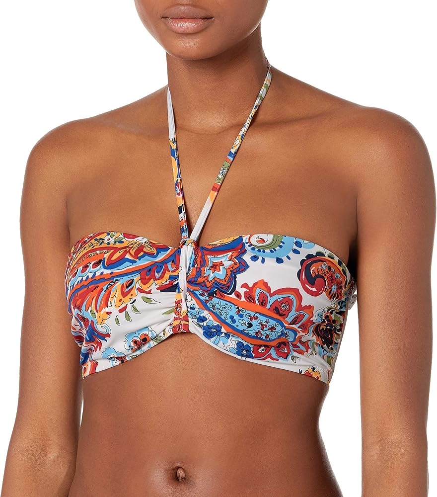 Freya Women's Standard Rococo Underwire Bandeau Bikini Top