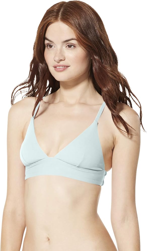 Speedo Women's Olivia Top Bikini, White, X-Large