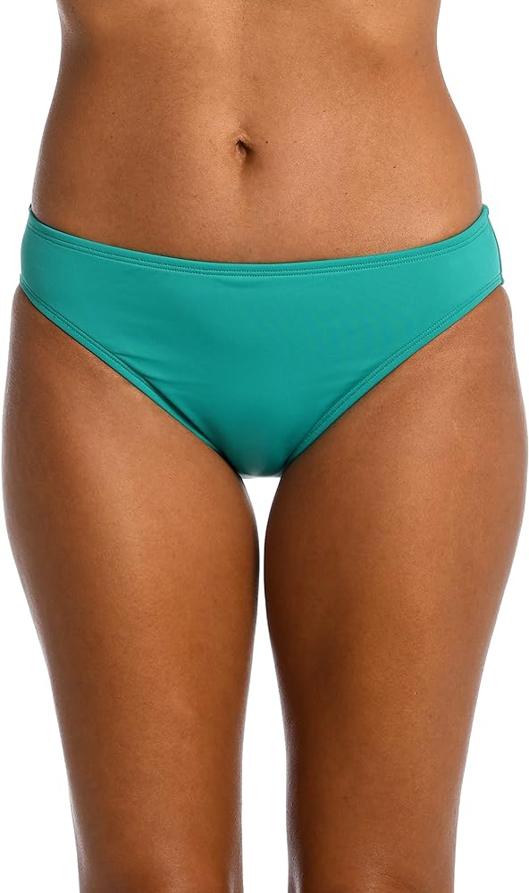 La Blanca Women's Standard Island Goddess Solid Hipster Swimsuit Bottom