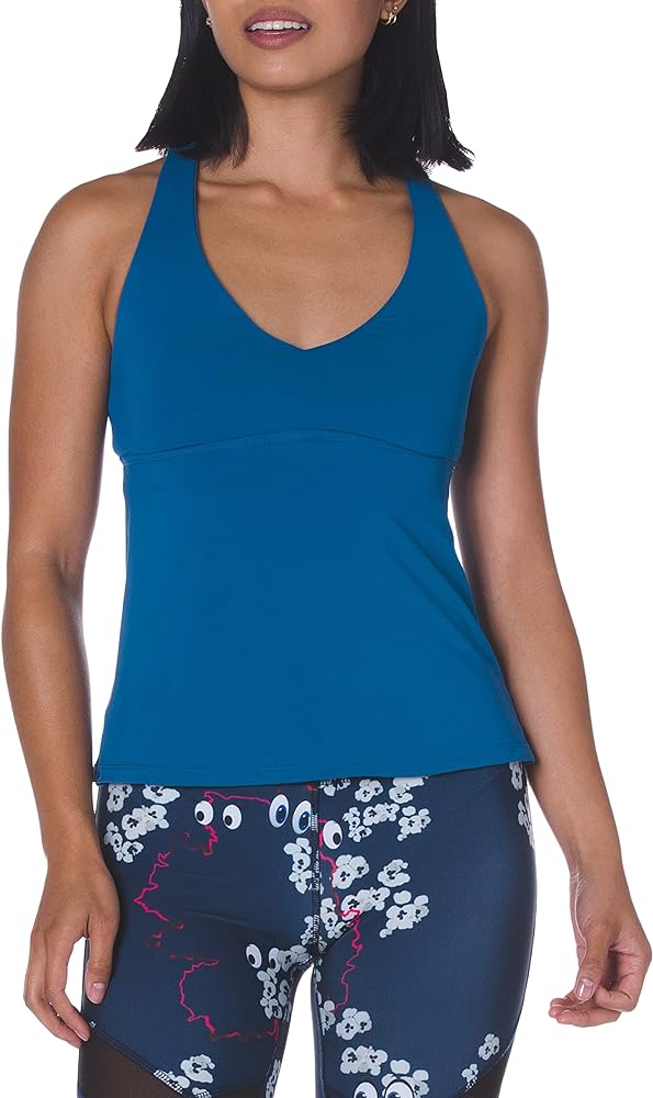 Carve Designs Swimwear Standard La Jolla Tankini Top, Azul, X-Small