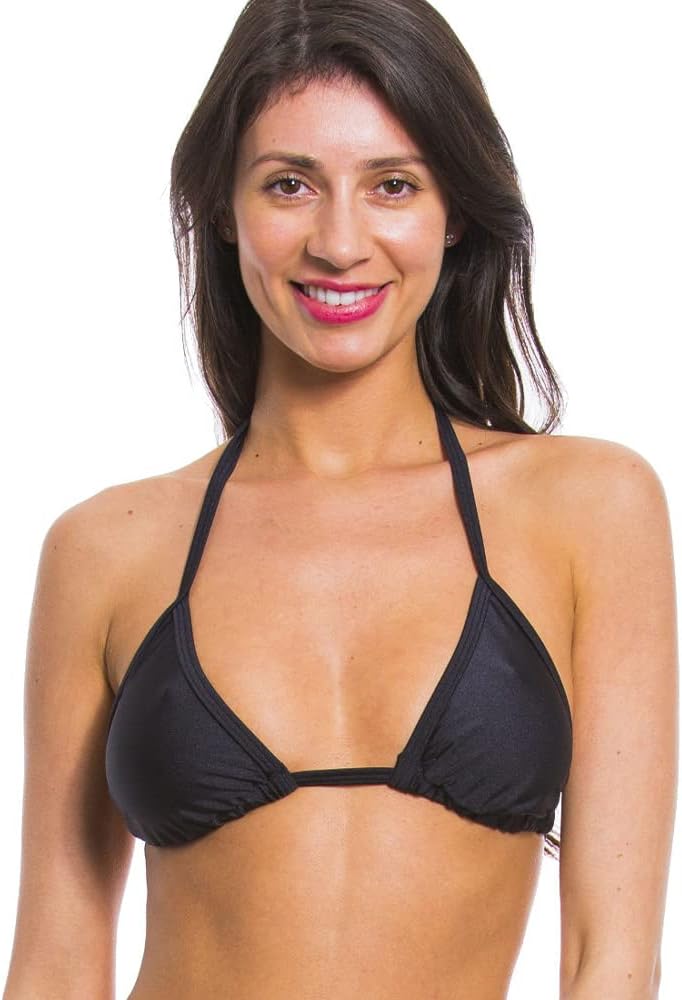 Kiniki Women's Black Triangle Bikini Top