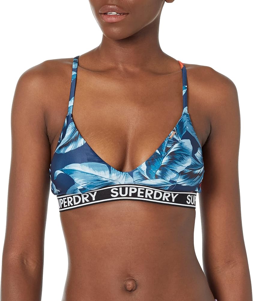 Superdry Women's Standard Vintage Surf Logo Bikini Top