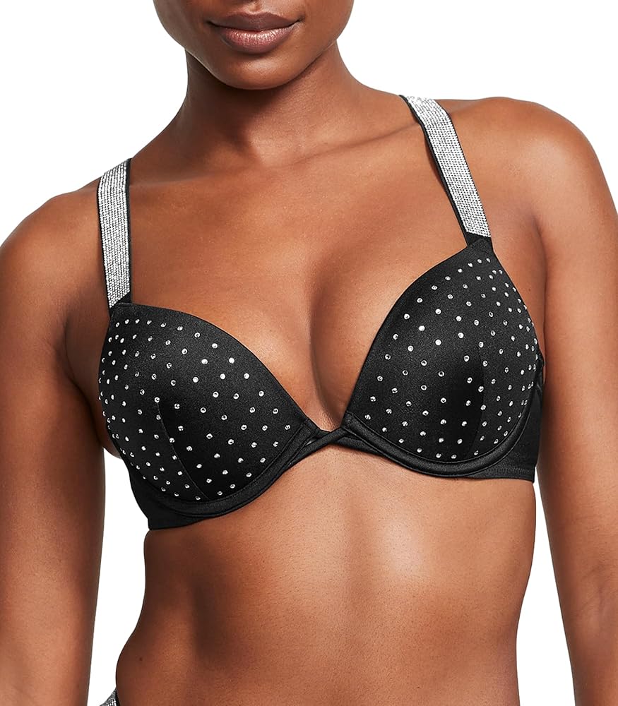 Victoria's Secret Shine Strap Bombshell Push-Up Bikini Top