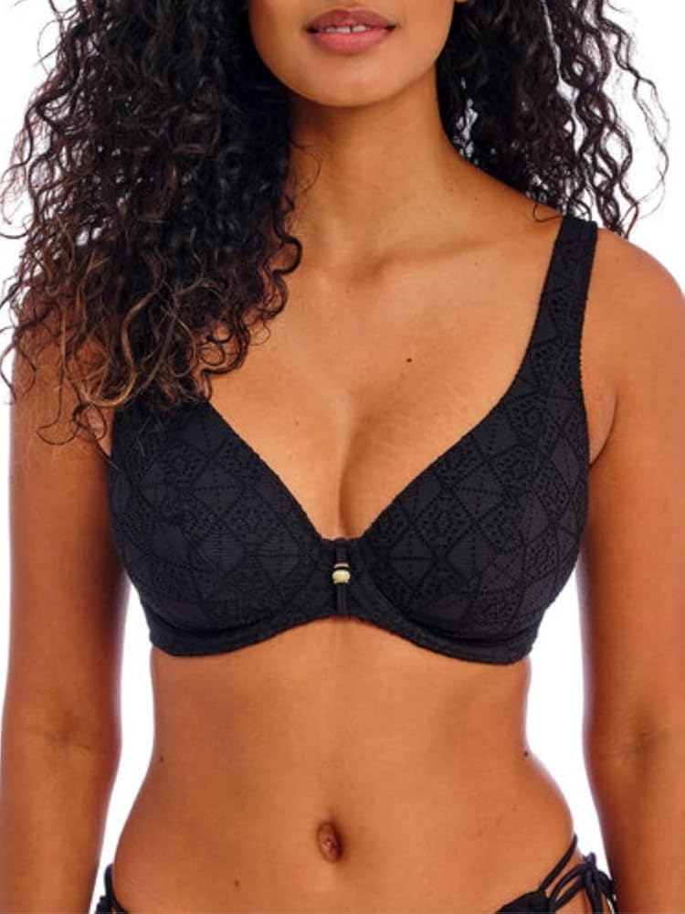 Freya Nomad Nights High Apex Bikini Top 30E, Black