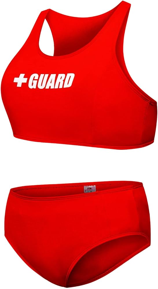 Guard High-Waisted Swimsuit 2 Piece