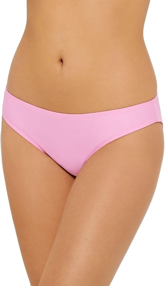 Women's Swimwear Medium Hipster Bikini Bottom Pink M